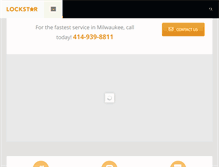 Tablet Screenshot of milwaukeelockstar.com